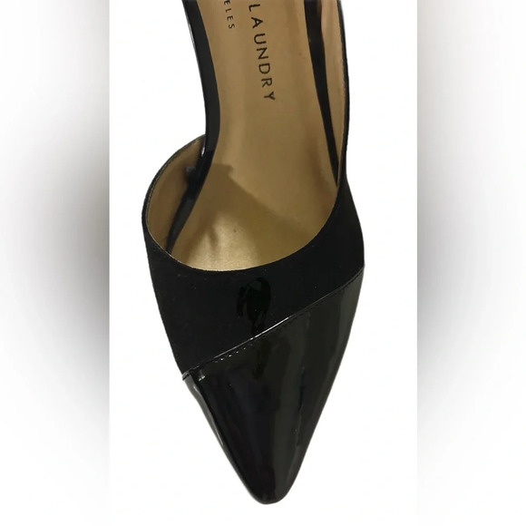 Chinese Laundry Suede and Paten Leather Pumps  Size 9 - Picture 6 of 7